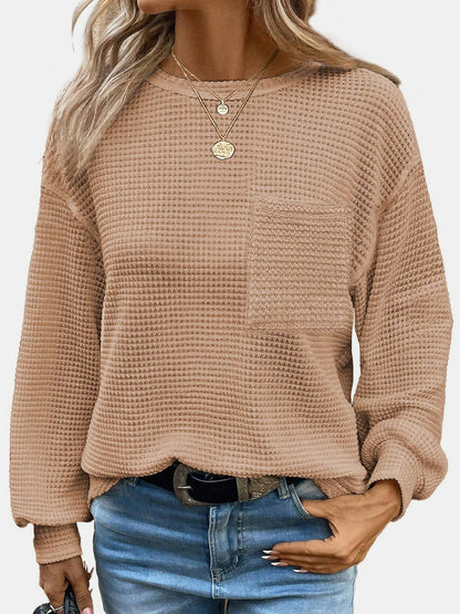 Round Neck Long Sleeve T-Shirt